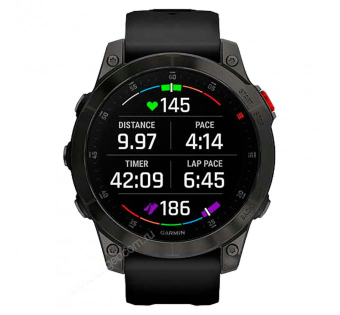 Часы Garmin Epix (Gen 2) Sapphire титановый черный DLC, 115253, от производителя Garmin