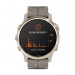 Часы Garmin Fenix 6S Pro Solar золотистый с серым замшевым ремешком, 100119, от производителя Garmin