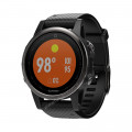Часы Garmin Fenix 5S Sapphire черные с черным ремешком, 81378, от производителя Garmin