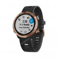 Часы Garmin Forerunner 645 Music розовое золото с черным ремешком, 100155, от производителя Garmin