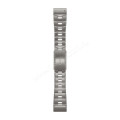 Ремешок сменный Garmin QuickFit 26 мм (титановый) серебристый, 96836, от производителя Garmin