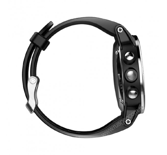 Часы Garmin Fenix 5S серебристые с черным ремешком, 81376, от производителя Garmin