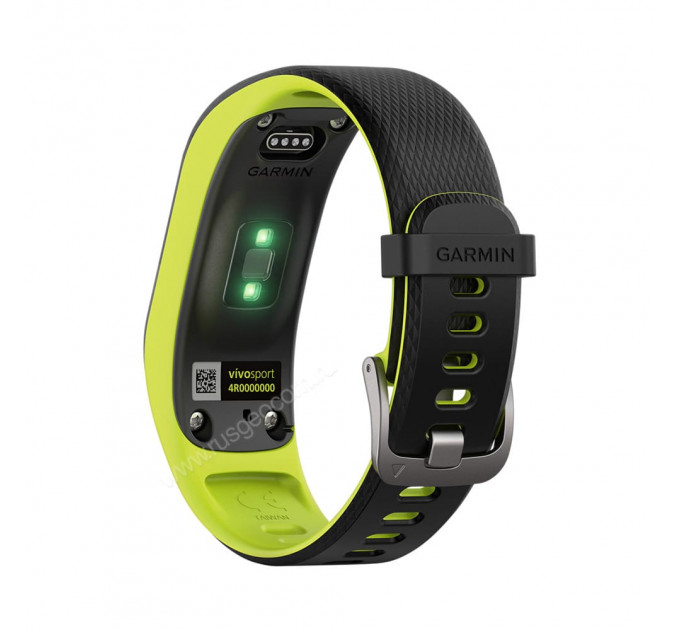 Фитнес-браслет Garmin Vivosport с GPS лимонные большой размер, 85086, от производителя Garmin