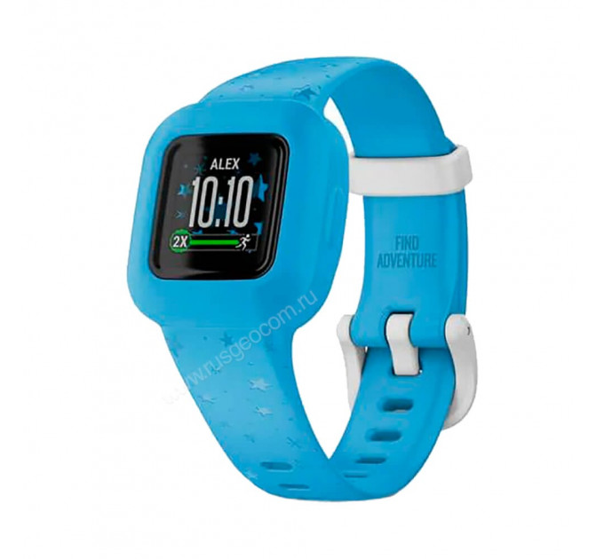 Фитнес-браслет Garmin Vivofit JR 3 Blue Stars, 107928, от производителя Garmin