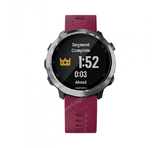 Часы Garmin Forerunner 645 Music с вишневым ремешком, 85073, от производителя Garmin
