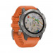 Часы Garmin Fenix 6 Sapphire титановый с оранжевым ремешком, 100115, от производителя Garmin