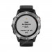 Часы Garmin Fenix 6 серебристые с черным ремешком, 95321, от производителя Garmin