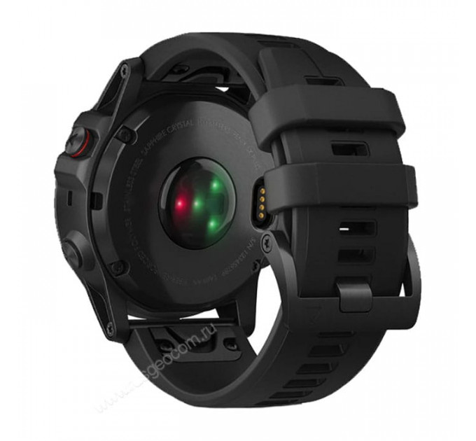 Часы Garmin Fenix 5X Plus Sapphire черный с черным ремешком Россия, 100125, от производителя Garmin