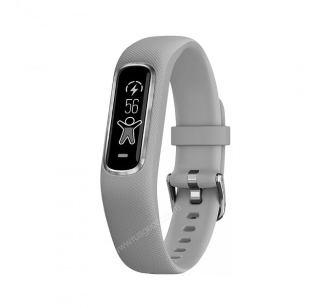 Фитнес-браслет Garmin Vivosmart 4 серебристые, 96447, от производителя Garmin