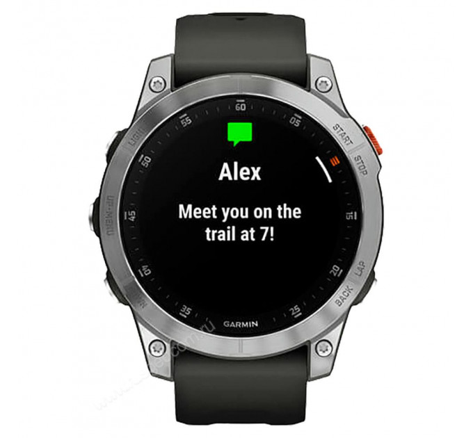 Часы Garmin Epix (Gen 2) серый стальной, 115254, от производителя Garmin