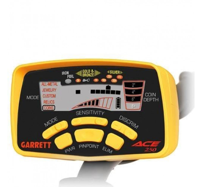 Металлоискатель Garrett ACE 250 RUS, 74250, от производителя Garrett