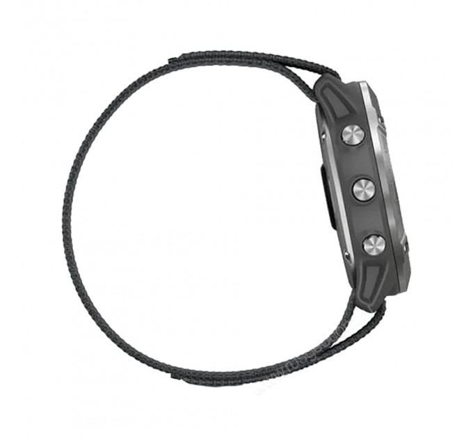 Часы Garmin Enduro стальной корпус и серый нейлоновый ремешок UltraFit, 106780, от производителя Garmin