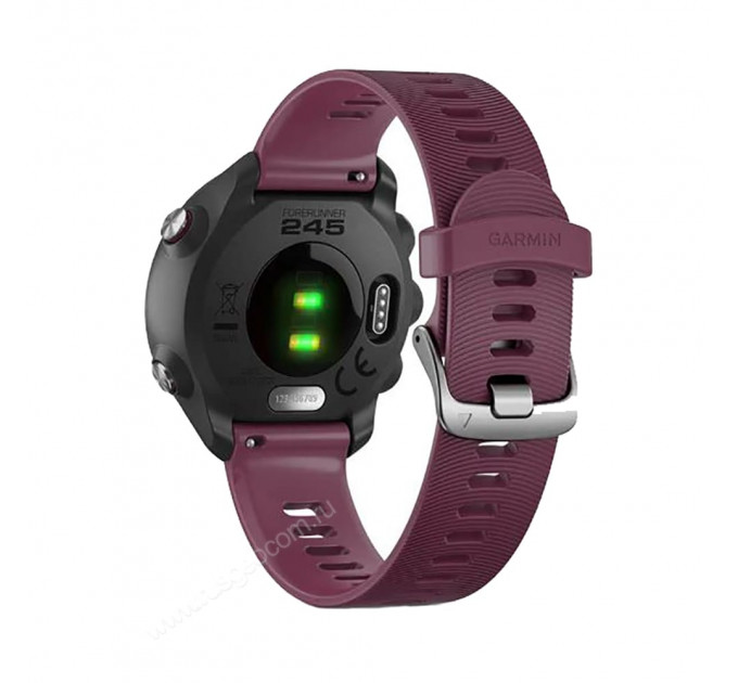 Часы Garmin Forerunner 245 черные с вишневым ремешком, 100150, от производителя Garmin