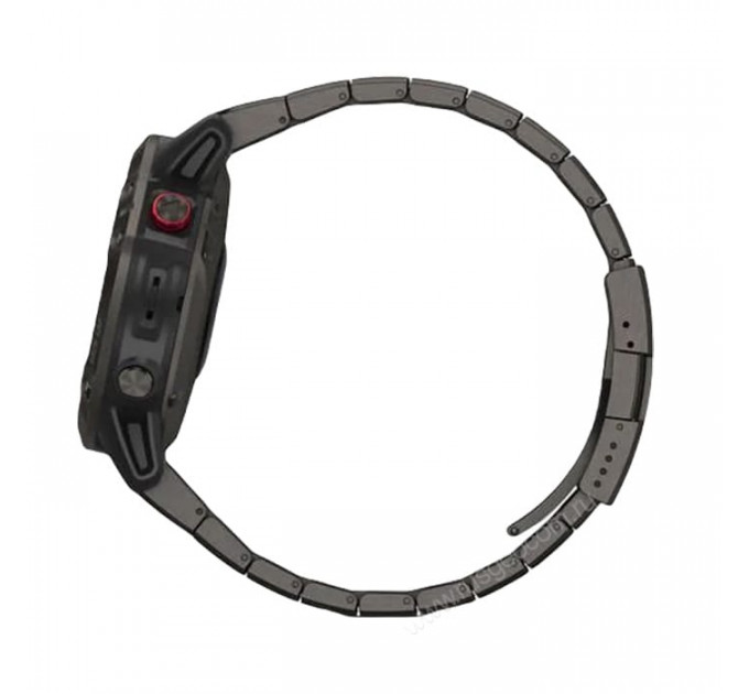 Часы Garmin Fenix 6 Pro Solar титановый DLC карбон с DLC титановым ремешком, 100113, от производителя Garmin