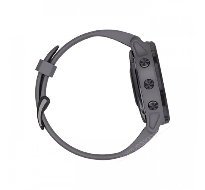 Часы Garmin Fenix 6S Pro Solar аметистовый с темно-серым ремешком, 100118, от производителя Garmin