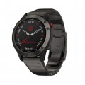 Часы Garmin Fenix 6 Pro Solar титановый DLC карбон с DLC титановым ремешком, 100113, от производителя Garmin