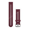 Ремешок сменный Garmin вишневого цвета (силикон), 96768, от производителя Garmin
