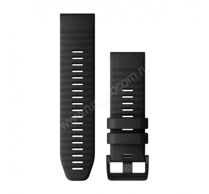 Ремешок сменный Garmin QuickFit 26 мм (силиконовый) черный, 96834, от производителя Garmin