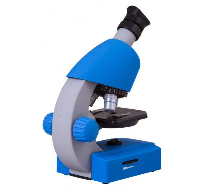 Микроскоп Bresser Junior 40x-640x, синий, 70123, от производителя BRESSER