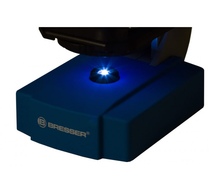 Микроскоп Bresser Junior 40x-640x, синий, 70123, от производителя BRESSER