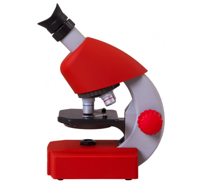 Микроскоп Bresser Junior 40x-640x, красный, 70122, от производителя BRESSER