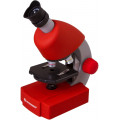 Микроскоп Bresser Junior 40x-640x, красный, 70122, от производителя BRESSER