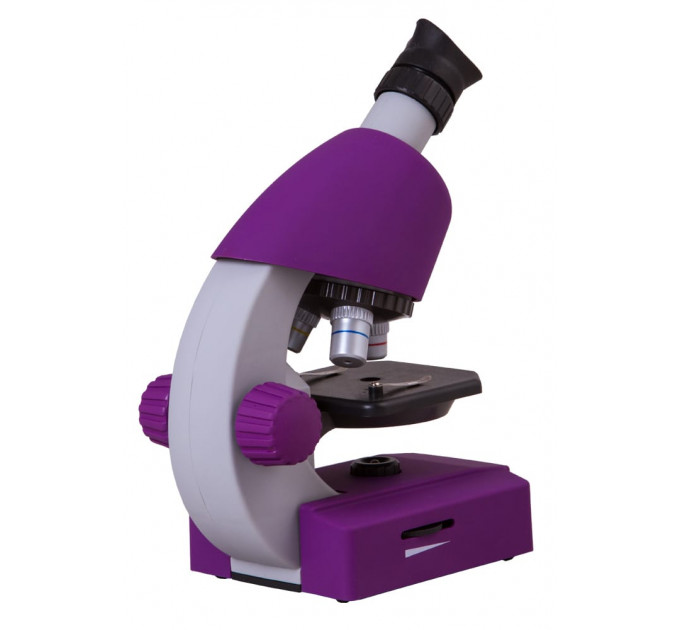 Микроскоп Bresser Junior 40x-640x, фиолетовый, 70121, от производителя BRESSER