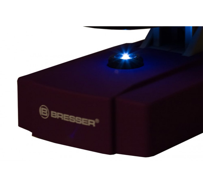 Микроскоп Bresser Junior 40x-640x, фиолетовый, 70121, от производителя BRESSER